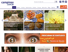 Tablet Screenshot of campinas.com.br